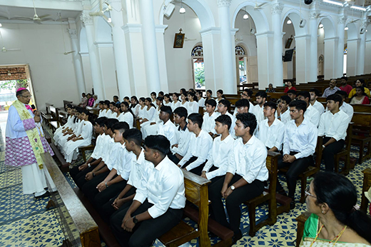 Fifty Children Receive Sacrament of Confirmation at Milagres Church